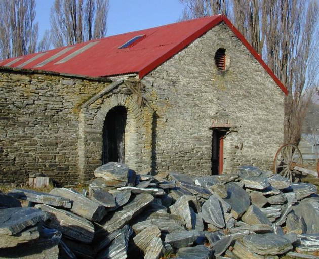The historic stables at Thurlby Domain, near Queenstown, prior to restoration. PHOTO: ODT FILES
