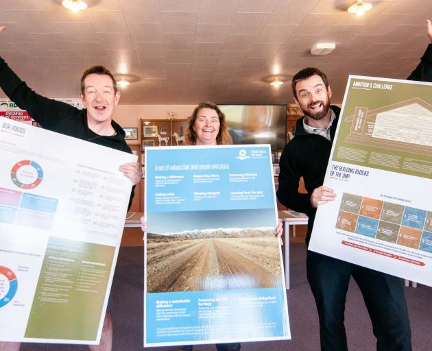Bringing the newly developed Central Otago destination management plan to the Omakau community...