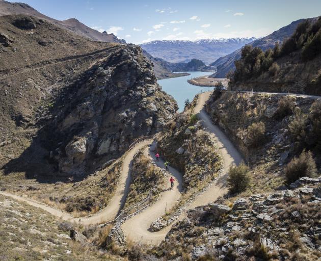 A new safety video is designed to prepare users for cycling or walking the Lake Dunstan Trail,...