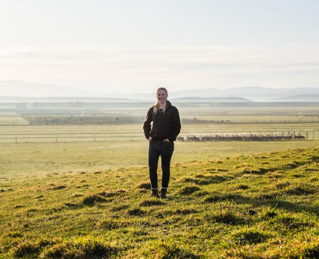 Maniototo farmer, vet and founder of The Whole Story, Becks Smith, on her Gimmerburn farm. PHOTO:...