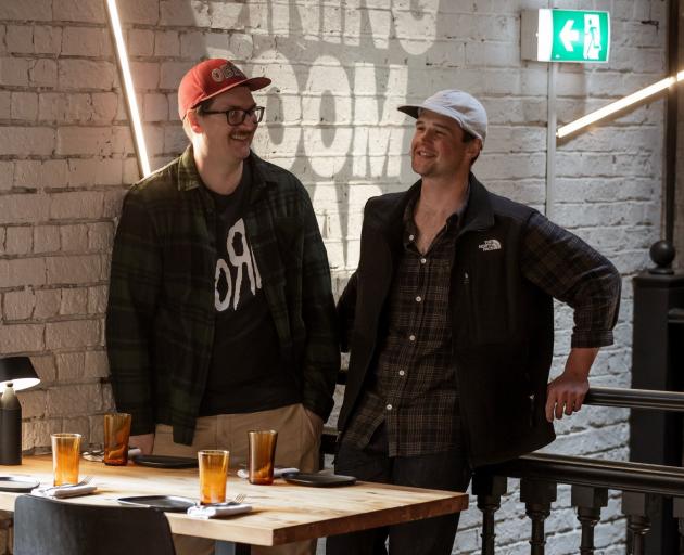 Freddy Nordt (right) enjoyed his time working with chef Kyle Street from Culprit. PHOTO JAY CREAGHAN