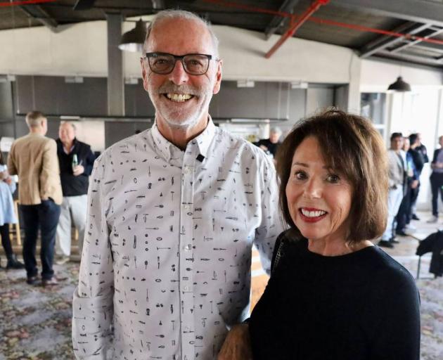 Auckland Mayor Wayne Brown with wife Toni. Photo: Jed Bradley