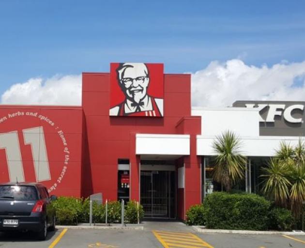 A KFC at 258 Colombo St was added to the locations of interest. Photo: Google