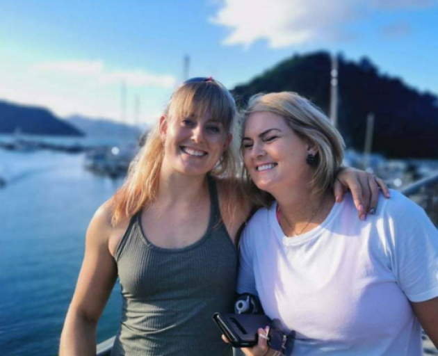 Olivia Podmore and her mother Nienke. Photo: Supplied