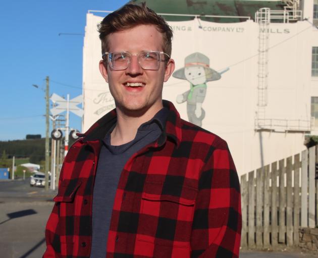 Ben Bell (23) is Gore’s new mayor. Photo by Sandy Eggleston