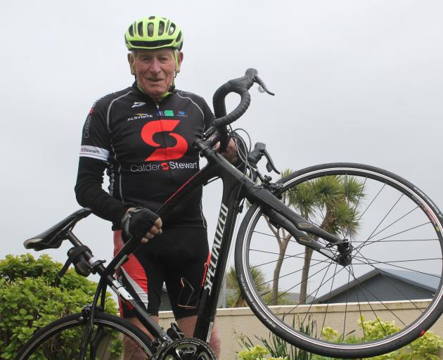 Peter Grandiek is training to bike 111km from Mossburn to Invercargill to raise money for the...