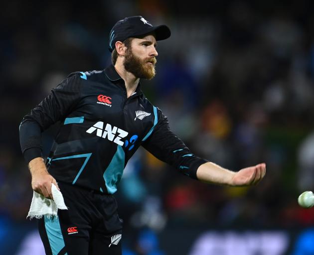 Black Caps captain Kane Williamson will miss the final T20 for a medical appointment. Photo:...