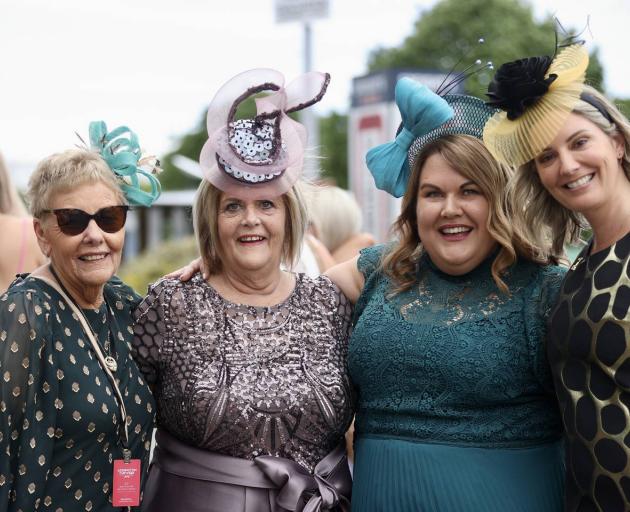 Race-goers at Addington Raceway for the NZ Trotting Cup. Photo: George Heard