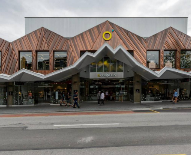The refurbished O'Connels Mall in Queenstown was opened this month. Photo: Handout, Skyline...