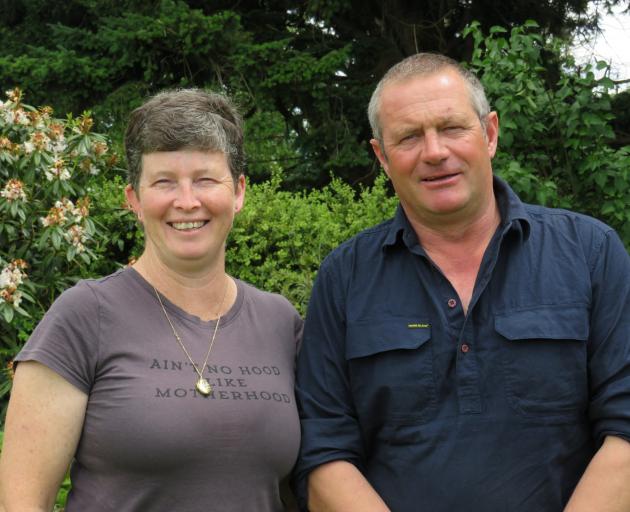 Leon Black, pictured with his wife Wendy, is the third-generation to farm at Ermedale in...