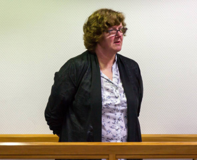 Helen Elizabeth Milner in the High Court at Christchurch. Photo: NZ Herald