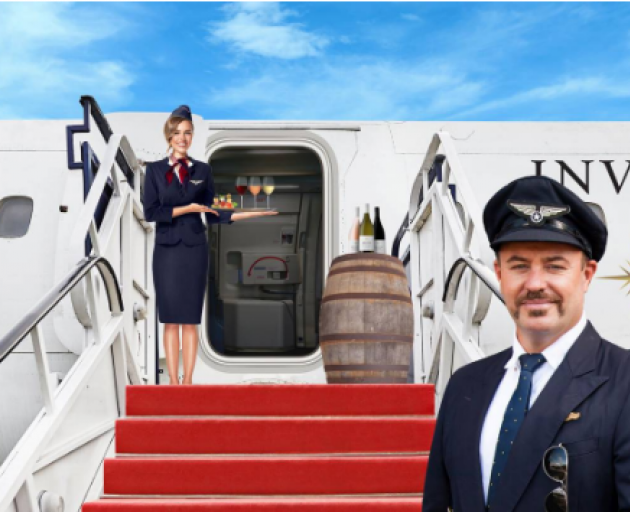 Invivo Air's inaugural flight from Auckland to Queenstown has fully sold out. Photo: Supplied