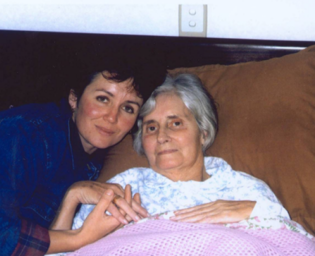 Lesley Martin (left) and her mother Joy. Photo: Supplied