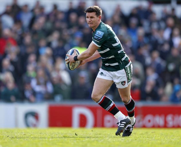 Freddie Burns in action for Leicester Tigers last season. PHOTO: GETTY IMAGES