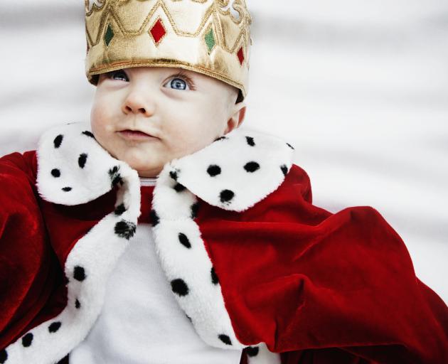 baby in crown getty