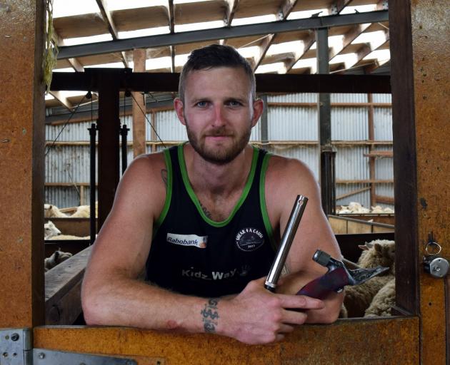 Southland shearer Matt Hunt, of Invercargill, is set for charity event Shear 4 A Cause in West...