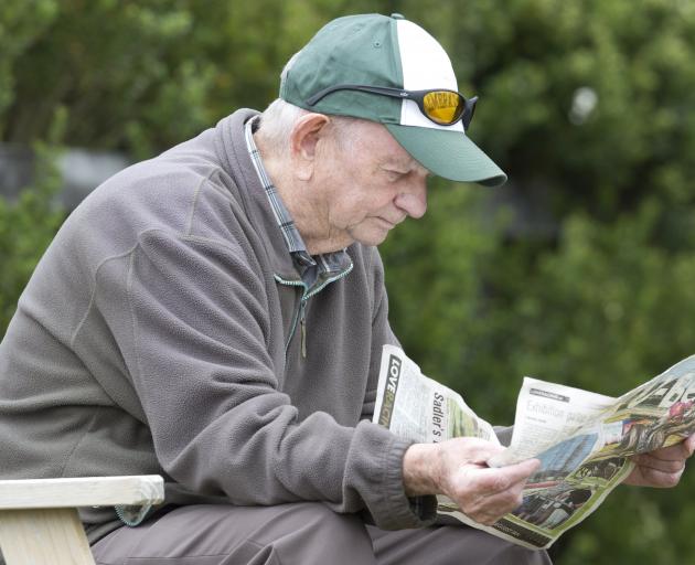 Colin Huddleston checks out the U-Bet pages after a big win.