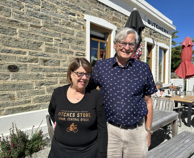 Reflecting on their years at Pitches Store, in Ophir, are Colleen and David Hurd. They have...