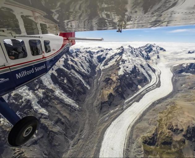 The retreating Tasman Glacier is one of 50 glaciers across the South Island recorded in the...
