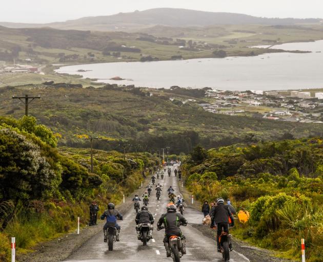 Wet weather is becoming a tradition for the Burt Munro Challenge. File photo: Great South