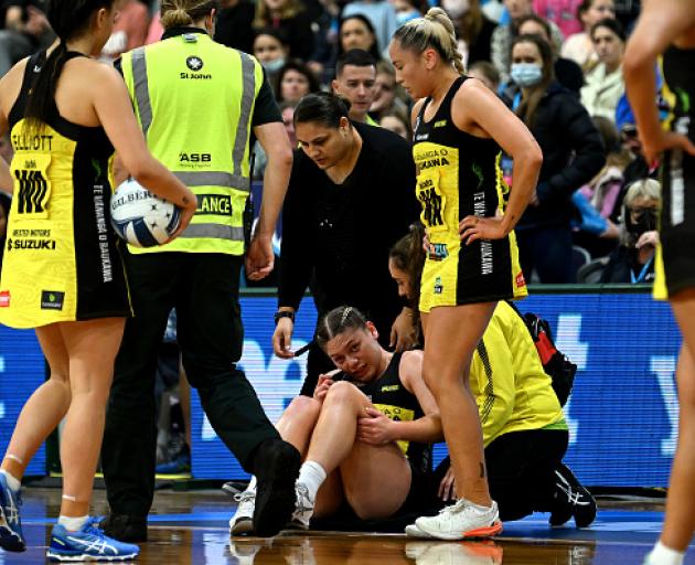 Paris Lokotui has almost recovered from the injury she sustained playing for the Central Pulse...