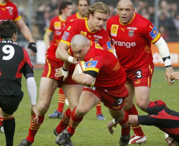 Scott Robertson  spent several seasons playing for Perpignan. Photo: Getty Images