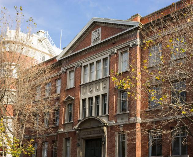 The historic Scott Building which is part of the University of Otago, Dunedin Medical School. Getty