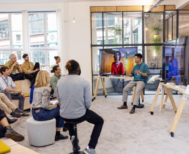 Building high-trust environments in workplaces helps collaboration and collaboration helps build...