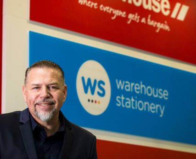 Nick Grayston, chief executive of The Warehouse Group. Photo: NZ Herald