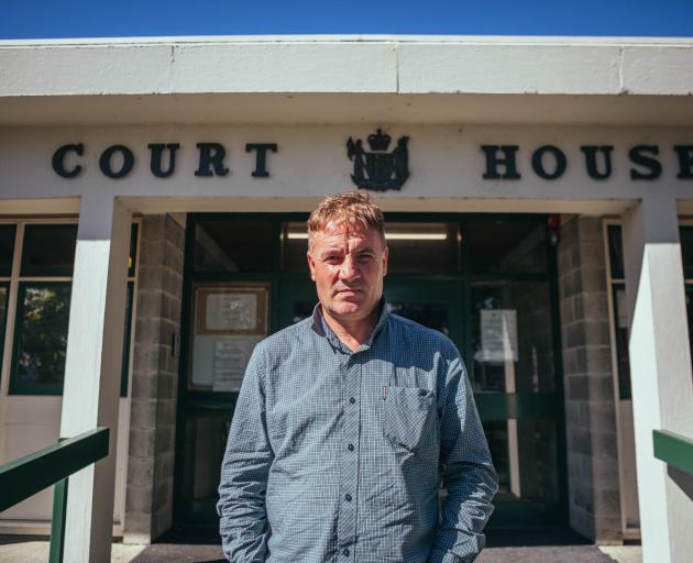 Paul Jones, father of Lachie, after today's sentencing. PHOTO: RHYVA VAN ONSELEN