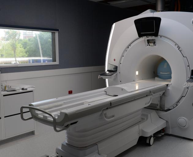MRI scanner at Dunedin Hospital. PHOTO: ODT FILES