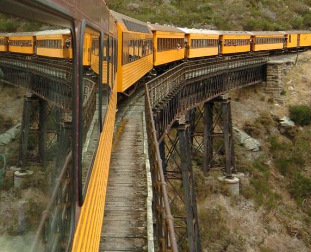 We need attractions like the Taieri Gorge train for Dunedin. PHOTO: ODT FILES