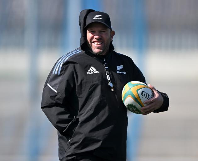 All Blacks forwards coach Jason Ryan. Photo: Getty Images