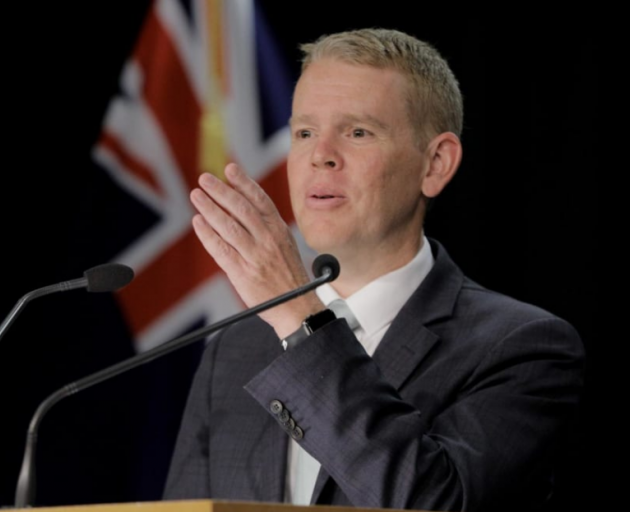 Chris Hipkins gave his first post-Cabinet press conference as Prime Minister. Photo: RNZ