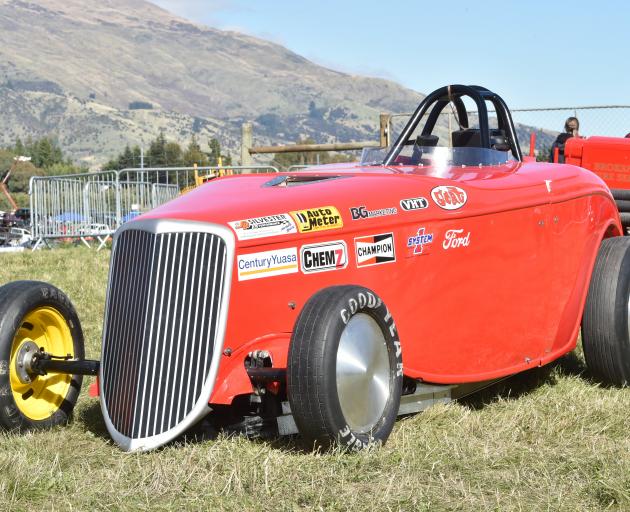This car has raced on the Bonneville Salt Flats in the United States. It will be started up today...