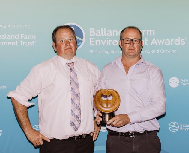 Cameron Grant (left) and Robert Grant were crowned the supreme winners at the Southland Ballance...