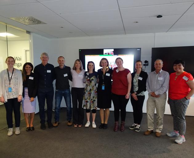 Beats Study team researchers gather in Wellington in February for the ‘‘Tales of Beats’’...