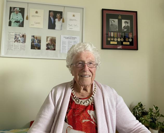Montecillo Veterans Home and Hospital resident Elsie Herriott (100) will remember the many young...