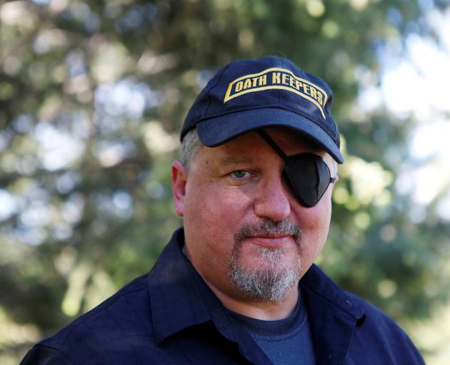 Oath Keepers militia founder Stewart Rhodes. Photo: Reuters
