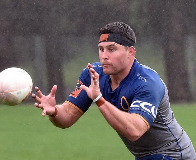 New Otago captain Dylan Nel at training at Logan Park yesterday. PHOTO: GREGOR RICHARDSON