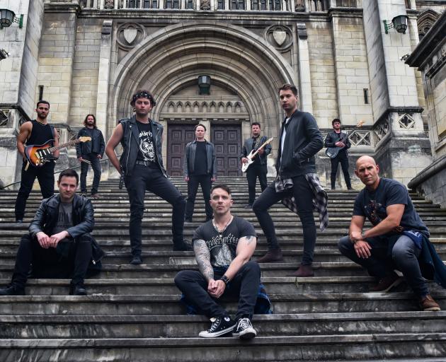 The Rock Tenors crew is gearing up to hit the road, starting with five nights in Dunedin next...