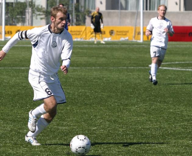 Chris Murphy playing for Ferrymead Bays in 2013. Photo: Supplied
