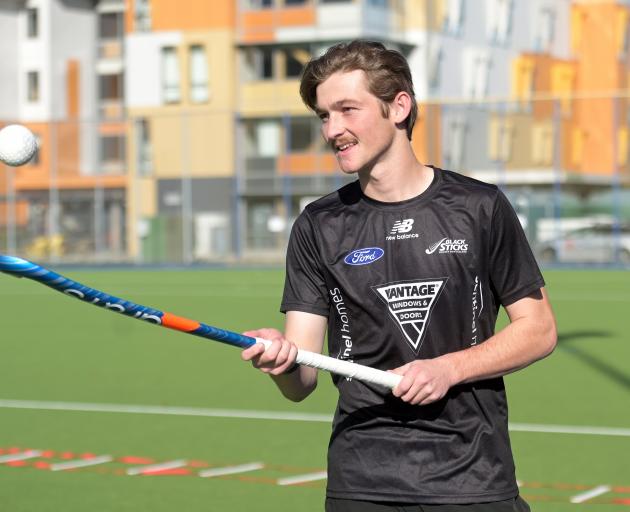 New Black Stick Patrick Ward, seen here at the McMillan Hockey Centre, is hungry for more...