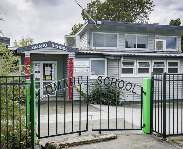 Omahu School grounds in Hawke's Bay. The school is expected to not be able to reopen for up to...