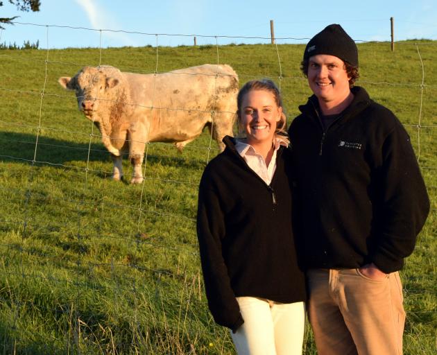 Targeted Breeding centre founder and co-owner Jo Scott and co-owner and vet Reuben Brown, with...