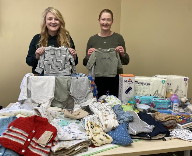 The Nest Collective Dunedin branch co-managers Chelsea Hamilton (left) and Laura Ramsay showcase ...