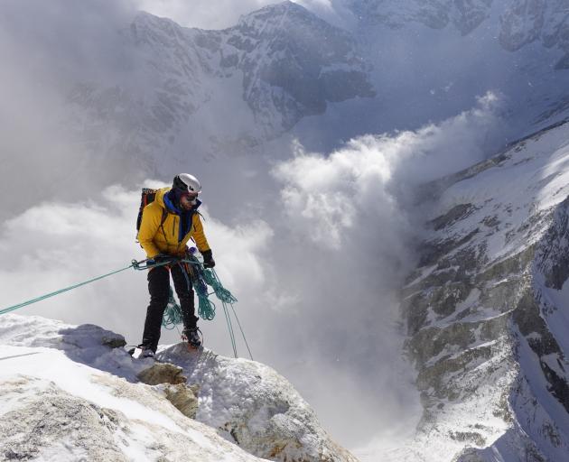 Climber Kim Ladiges in the award-winning film, 'Changabang: Return to the Shining Mountain'.

