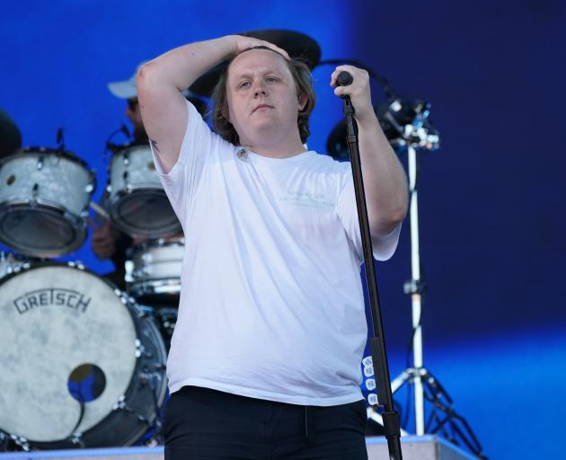 Lewis Capaldi struggled to finish his set at Glastonbury Festival at the weekend. Photo: Getty...