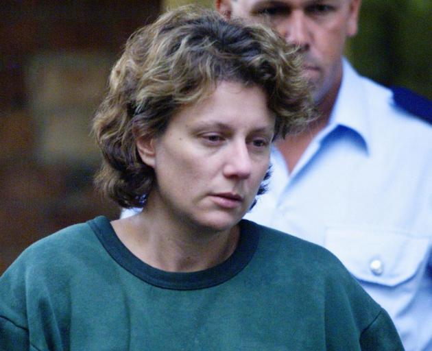 Kathleen Folbigg leaving court in 2004 following her conviction for the death of her four...