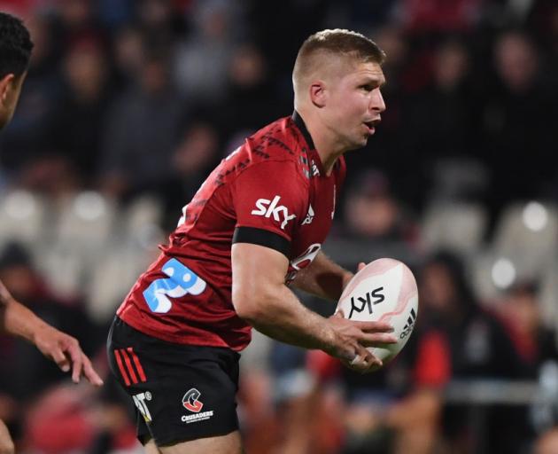 Jack Goodhue in action for the Crusaders earlier this year. Photo: Getty Images